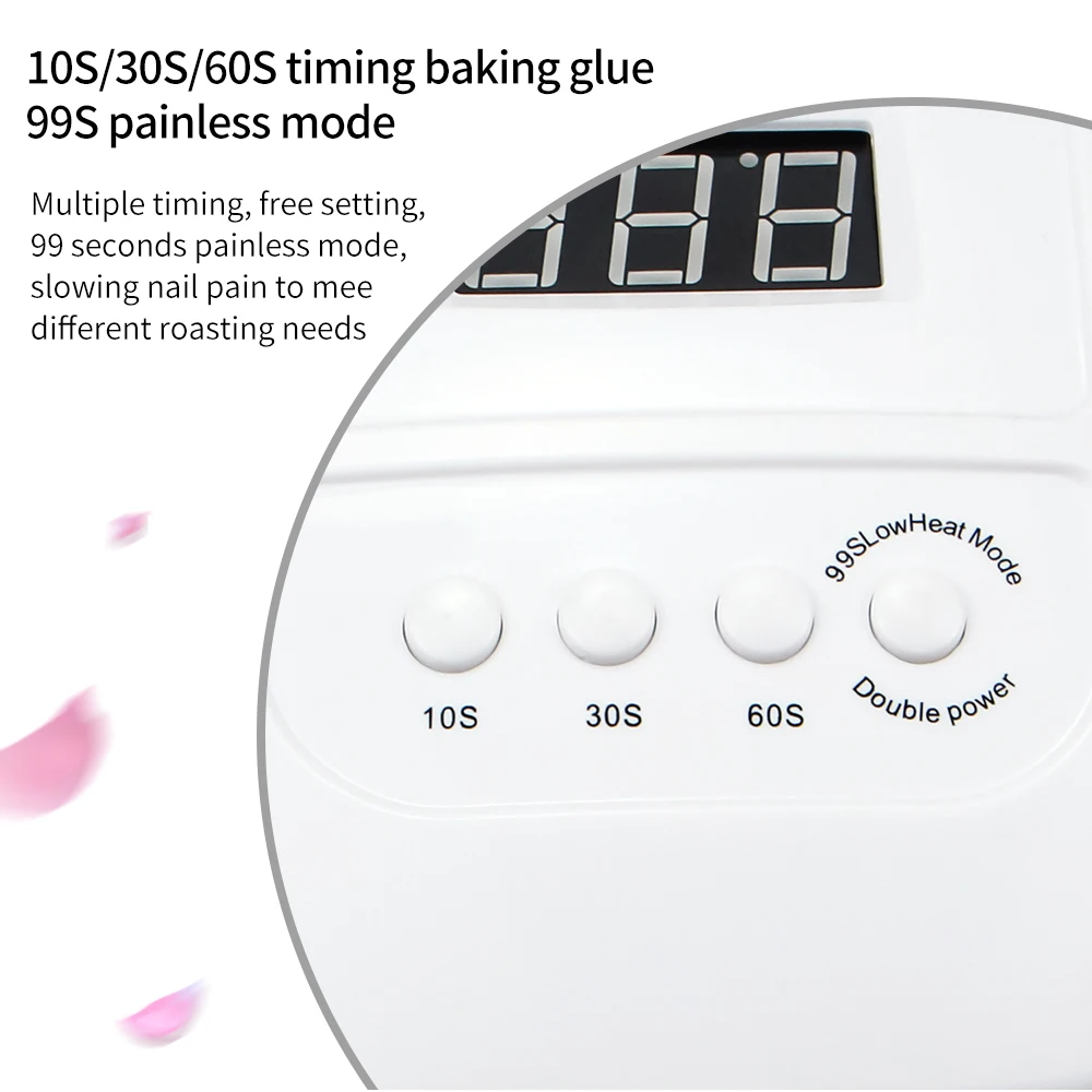 

72W 36LEDS LED Nail Lamp Nail Dryer Dual hands UV Lamp For Curing UV Gel Nail Polish With Motion Sensing Manicure Salon Tool