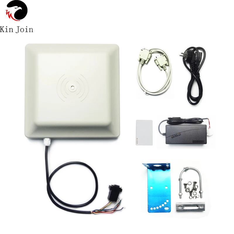 Считыватель UHF RFID 6 м считыватель дальнего радиуса действия встроенная антенна