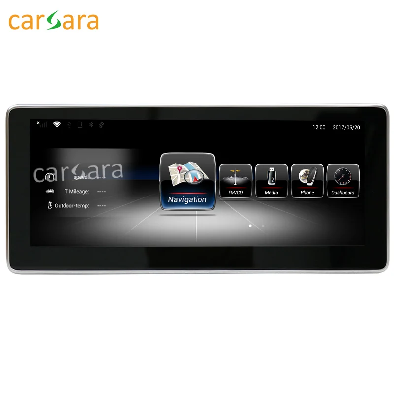 10 25 &quotAndroid монитор для Benz GLA CLA класс W176 45 200 250 2013 до 2015 сенсорный экран GPS навигация