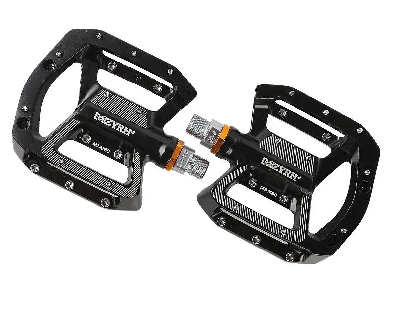 

Bicycle pedals Aluminum alloy die-casting needle bearing pedals Mountain bike and road bike riding accessories