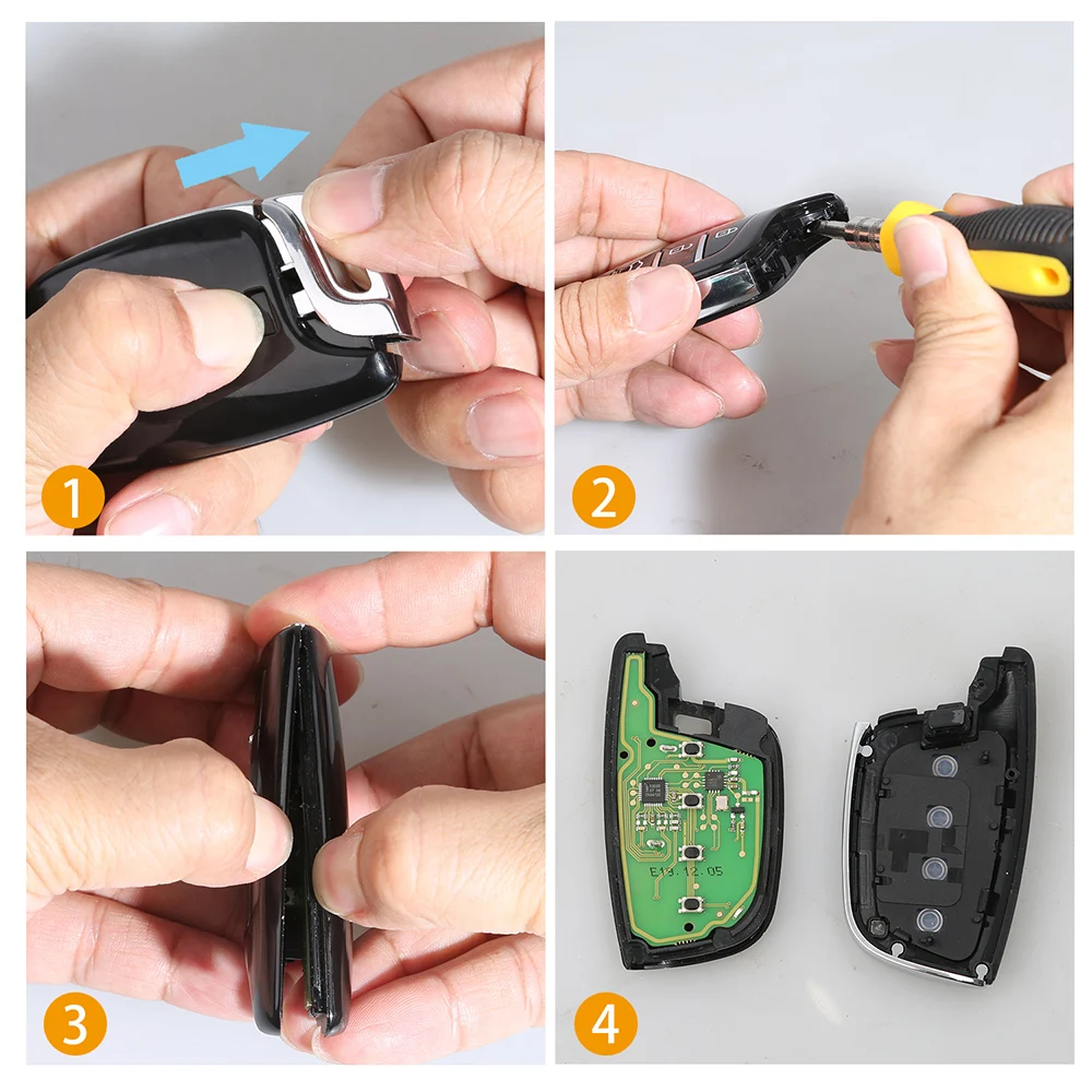 1 шт. Xhorse Smart Remote красочный Кристальный стиль XSCS00EN |
