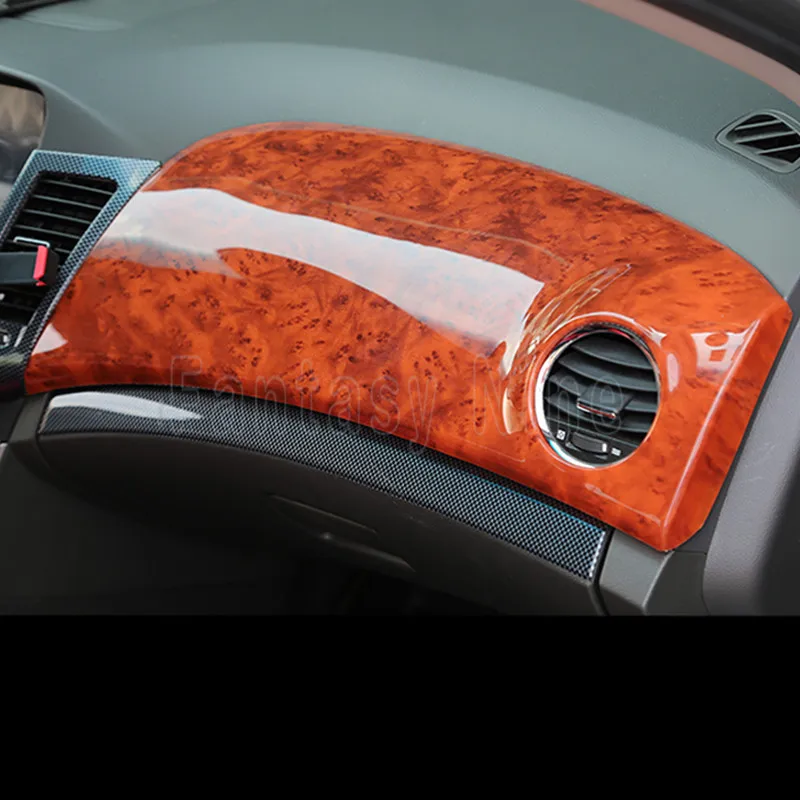Wood Grain Car Interior Center Console Cover Window Control Dashboard Door Panel Moulding Trim for Chevrolet Cruze 2009-2016 | Автомобили