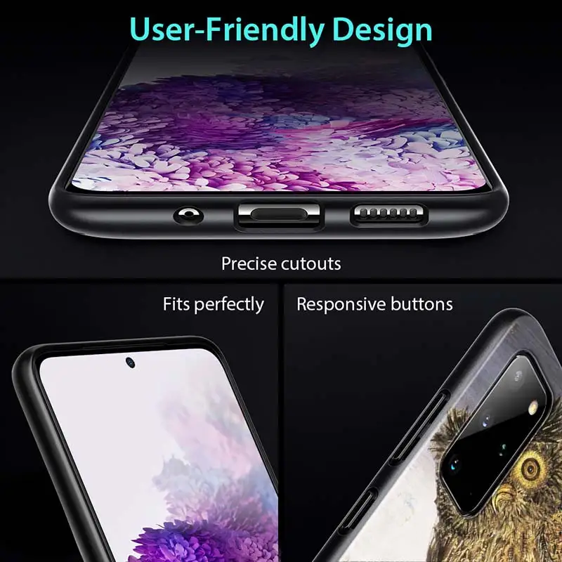 

Hedgehog in the Fog for Samsung S20 FE Lite Ultra Plus A91 A81 A71 A51 A41 A31 A21 A11 A12 A01 A72 A52 A42 Phone Case