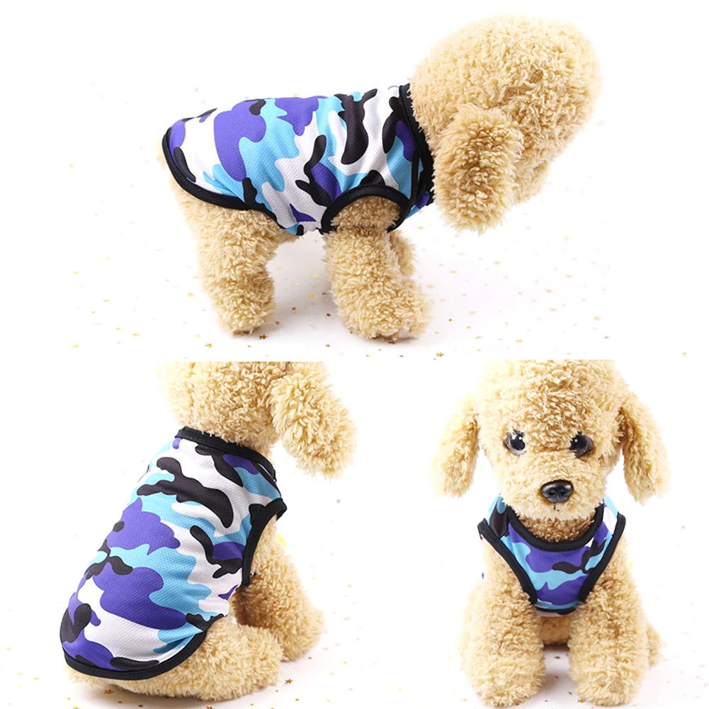 Милая водонепроницаемая одежда для собак из хлопка теплый Камуфляжный жилет