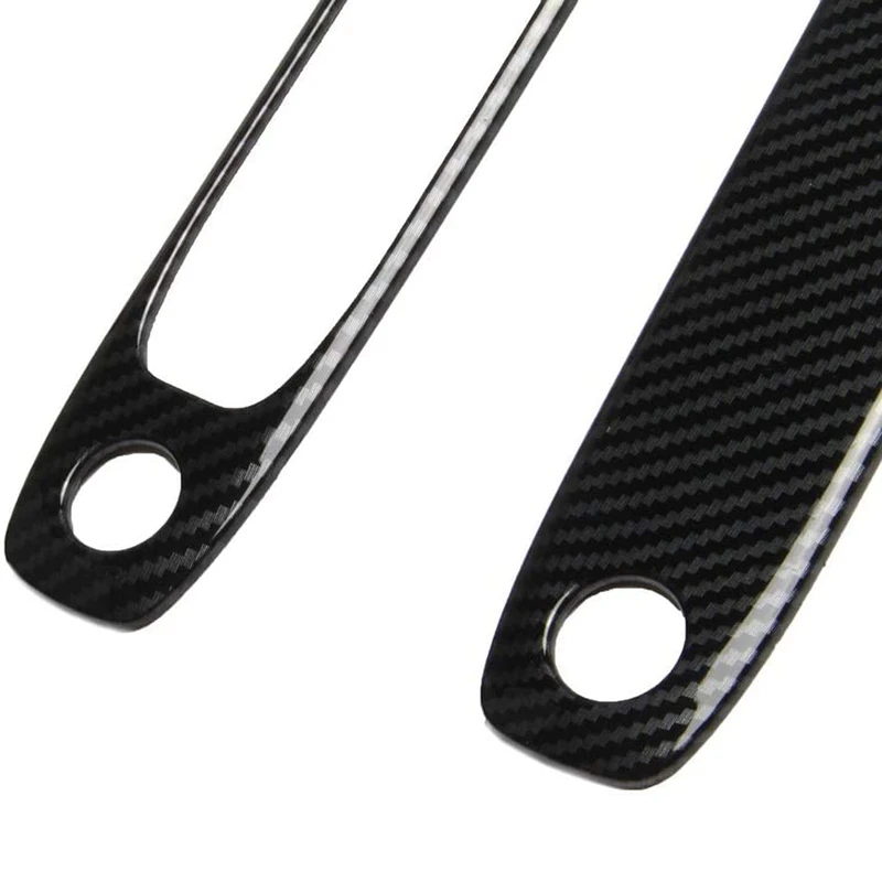 

for Tesla Model Y 2021 Car Front and Rear Reading Lights Frame ABS Carbon Fiber Sticker Interior Decorative