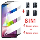 Защитное стекло 8 в 1 для Samsung M51, Защитное стекло для экрана на Galaxy M51 51 51M, стекло для камеры Sansung M 51 2020 SM-M515FDSN, пленка