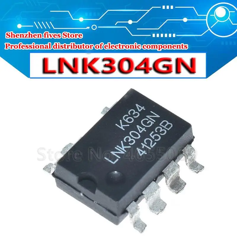 LNK304G = LNK304GN AC/DC импульсный преобразователь новый оригинальный | Электронные