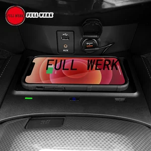 1pc car wireless charger for nissan x trail 2014 2021 qashqai 2016 2018 phone fasting charging pad holder plate accessories free global shipping