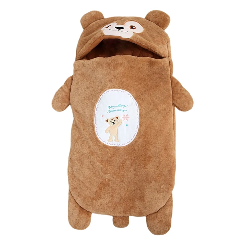 

Baby Sleeping Bag Soft Infant Blanket Winter Cute Cartoon Animal Sleeping Bag Q1FE