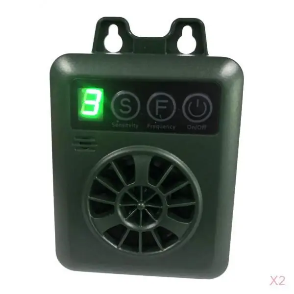 

Set of 2 Dog Anti Barking Device Dog Trainer For All Breeds Dogs Indoor