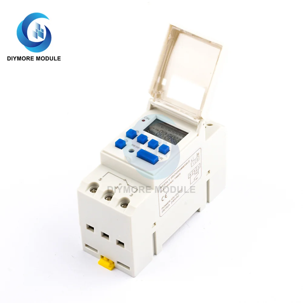 2 шт. электронное программируемое Цифровое реле времени на 7 дней 220 В переменного