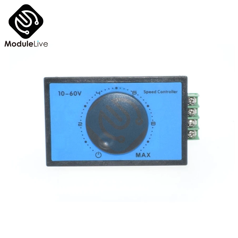 Контроллер скорости двигателя PWM DC 12 В 24 в 48 панель привода модуль постоянного