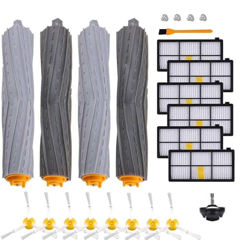 

Набор запасных частей серии 800 900, совместимых с IRobot Roomba 860, 870, 880, 890, 891, 960, 980, аксессуары для пылесоса