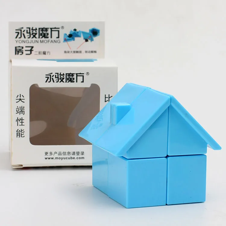 Магический куб YongJun House 2x2x2 нео YJ 2x2 скоростной пазл антистресс развивающие