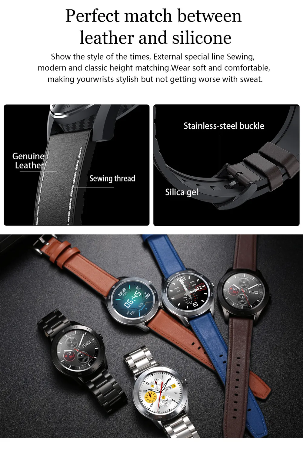 Greentiger DT98 Смарт часы для мужчин ЭКГ+ PPG HRV монитор сердечного ритма секундомер Bluetooth Вызов IP68 Водонепроницаемый Smartwatch VS B57 F8 L7