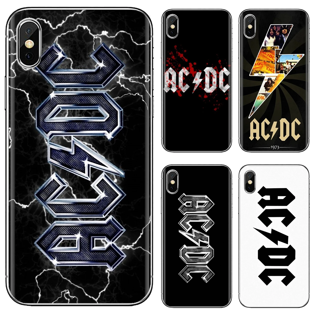 Чехол для мобильного телефона ACDC-Band-C-Logo-Music-Highway-to-Hell Samsung Galaxy S7 S8 S9 S10E S20 FE Note 10 20 Edge