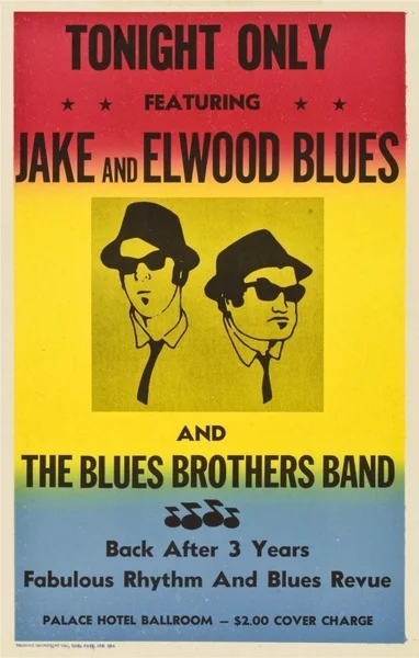 

The Blues Brothers (1980) Film Metal Tin Sign Poster Wall Plaque
