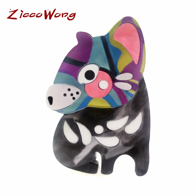 Брошь ZiccoWong с изображением тасманианя дьявола булавки для женщин брошь животных