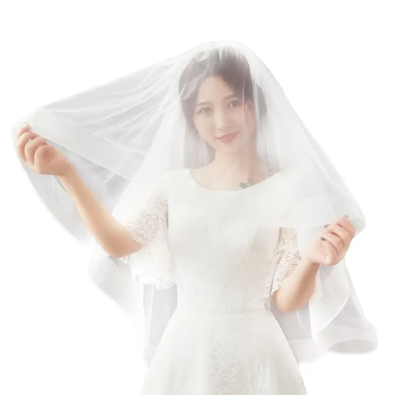 

Tulle Wedding Dress Veils Fluffy White Multi Layer Bridal Hair Veil Comb Bride Fairy Marriage Accessories W0YA