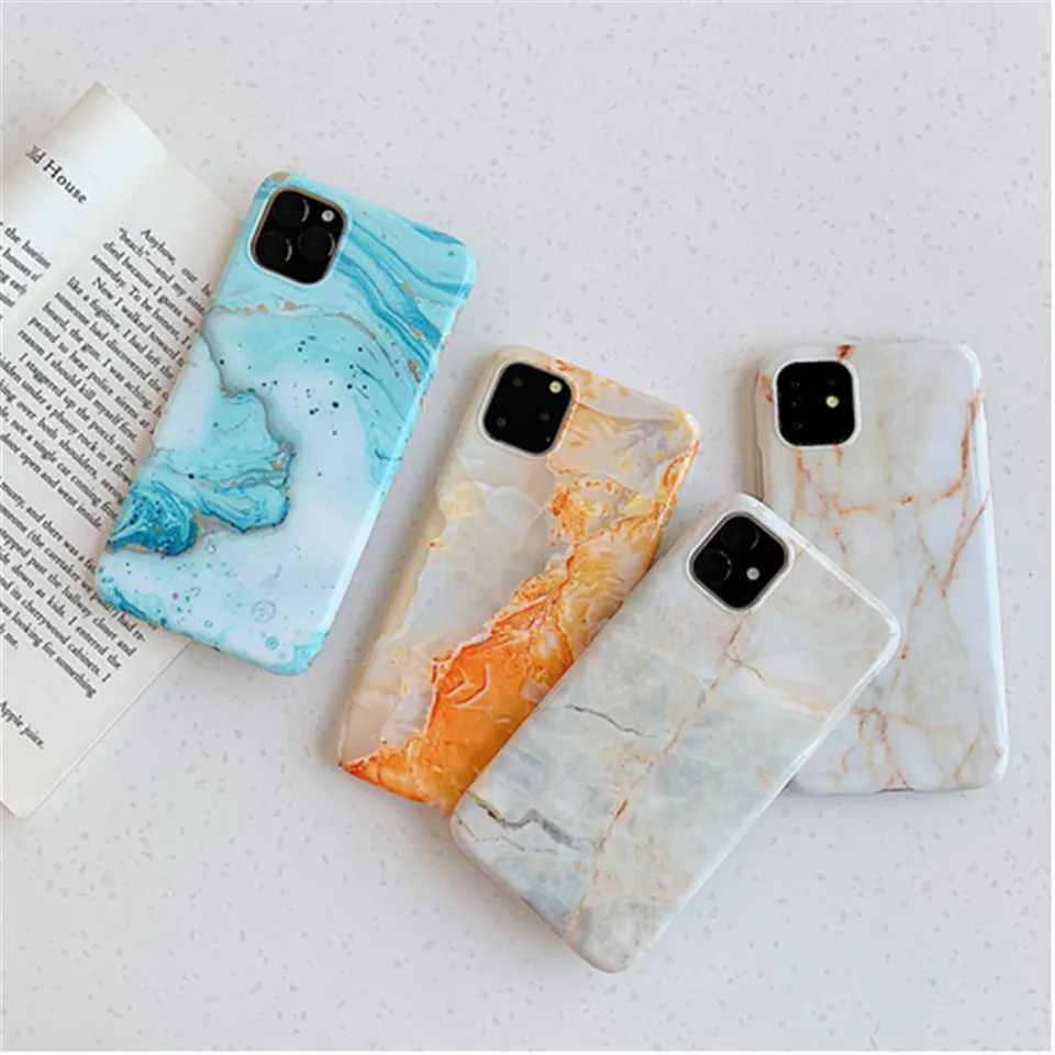DTLeaf мраморный чехол для iPhone 11 Pro Max задняя крышка на huawei P20 Lite P30 Телефон Coque мягкий
