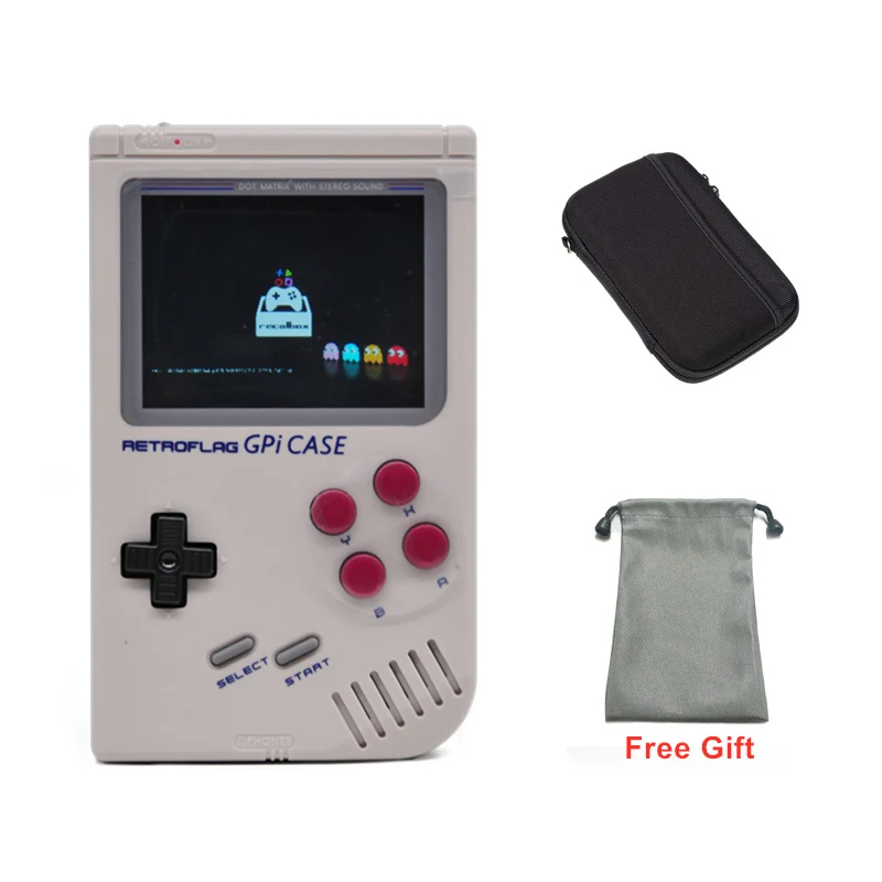 2019 чехол Retroflag GPi для Raspberry Pi Zero или W с безопасным отключением игровая консоль GPI