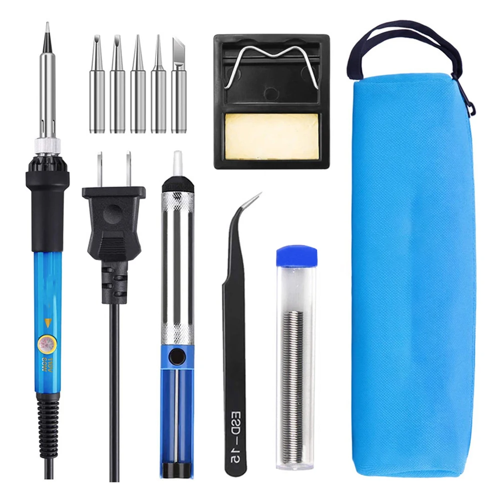 

Электрический паяльник с резиновой ручкой, 60 Вт, 110 В