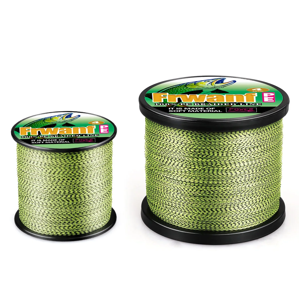 Пятно линия Разноцветные 500 2000 м 4 нити по составу многонитевая 2 100LBS тест