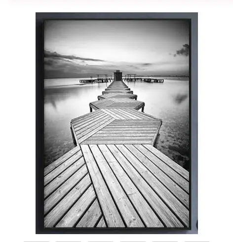 Минималистичный скандинавский настенный постер с принтом в виде одного