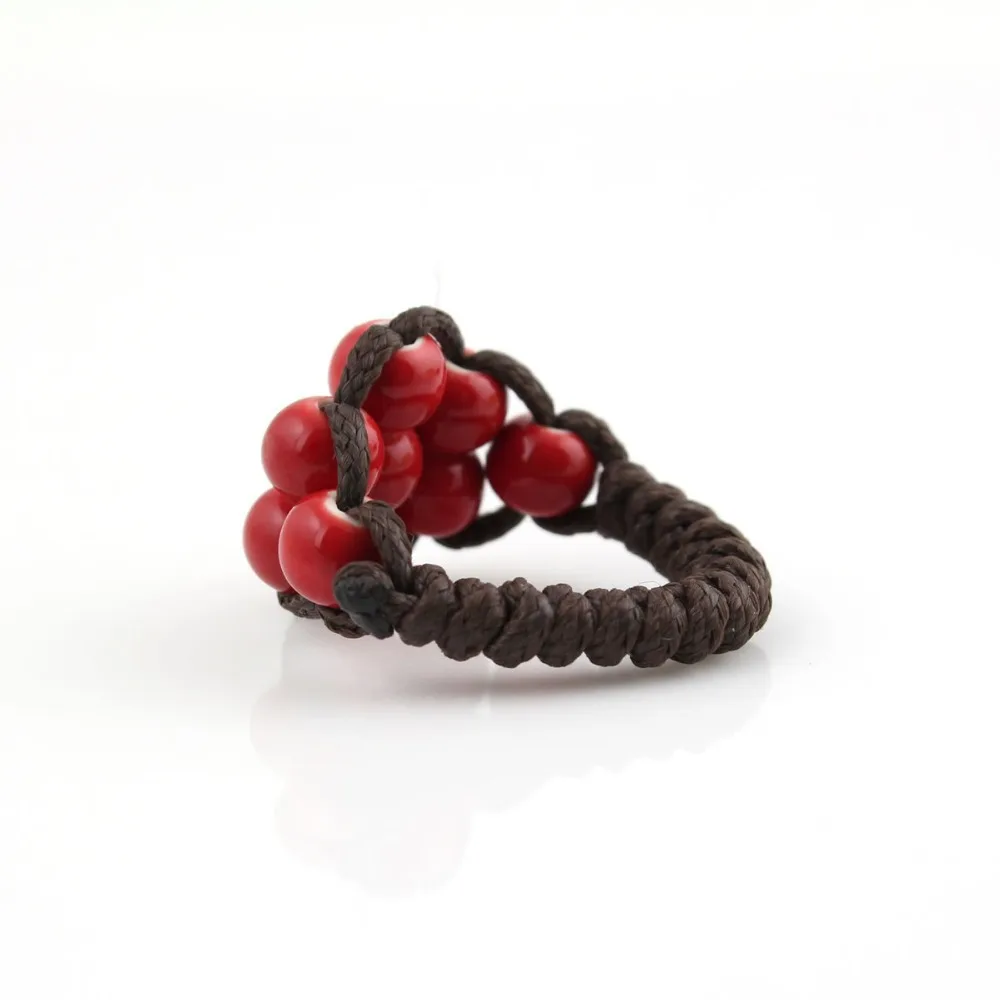 Женское керамическое кольцо с узлом классическое ювелирное изделие в китайском