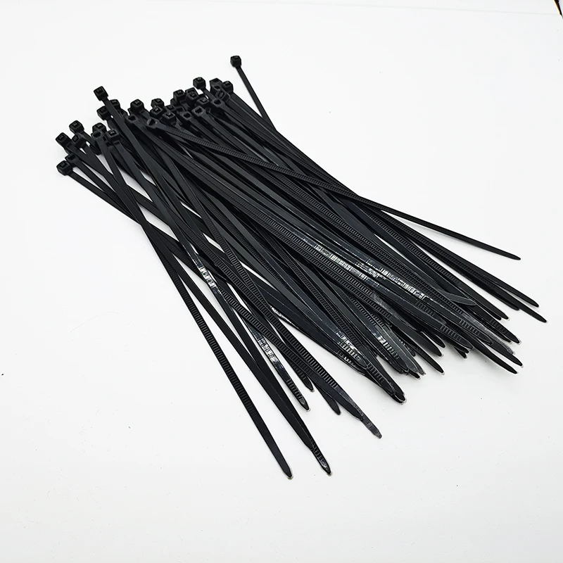 100 шт. пластиковые нейлоновые кабельные стяжки 5x300 мм | Обустройство дома