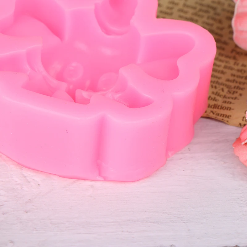 Sugarcraft силиконовая форма в виде слона, помадка, форма для украшения торта, инструменты для шоколада, Gumpaste, полимерная глина, формы для выпечки