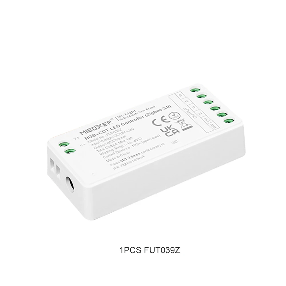 Miboxer Milight Zigbee диммер Одноцветный двойной белый RGB RGBW светодиодный контроллер FUT035Z