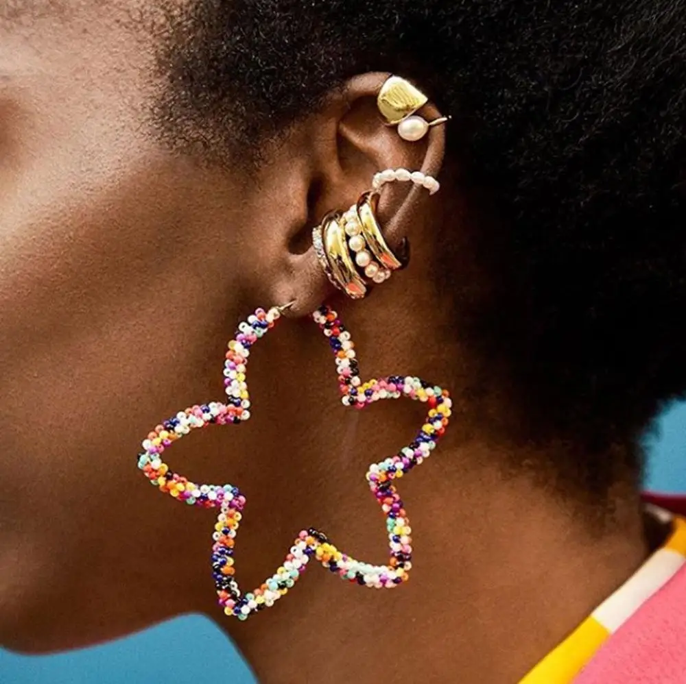 Женские серьги подвески в стиле бохо этническом стиле|Серьги-подвески| |