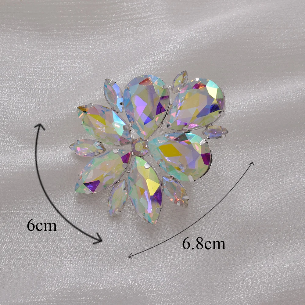 Женское кольцо со стразами регулируемое ювелирное изделие с кристаллами 6 х1 5 см |