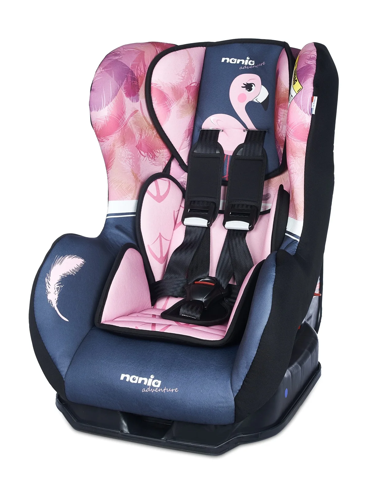 Автокресло Nania COSMO SP ANIMALS FLAMINGO для детей группы 0/1/2 | Мать и ребенок