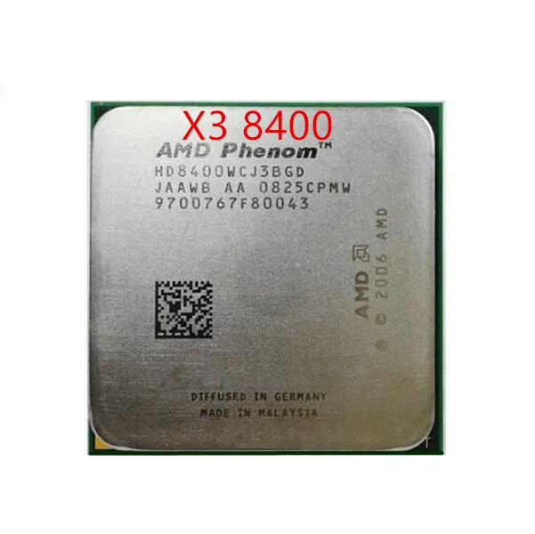 Трехъядерный процессор AMD Phenom X3 8400 разъем AM2/AM2 + 3 5 контактный ЦПУ 95 Вт L3 = 2 Мб