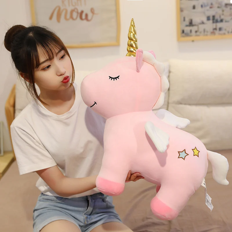 Kawaii Единорог набивные куклы фантазия Фэнтези детские удобные игрушки мягкие