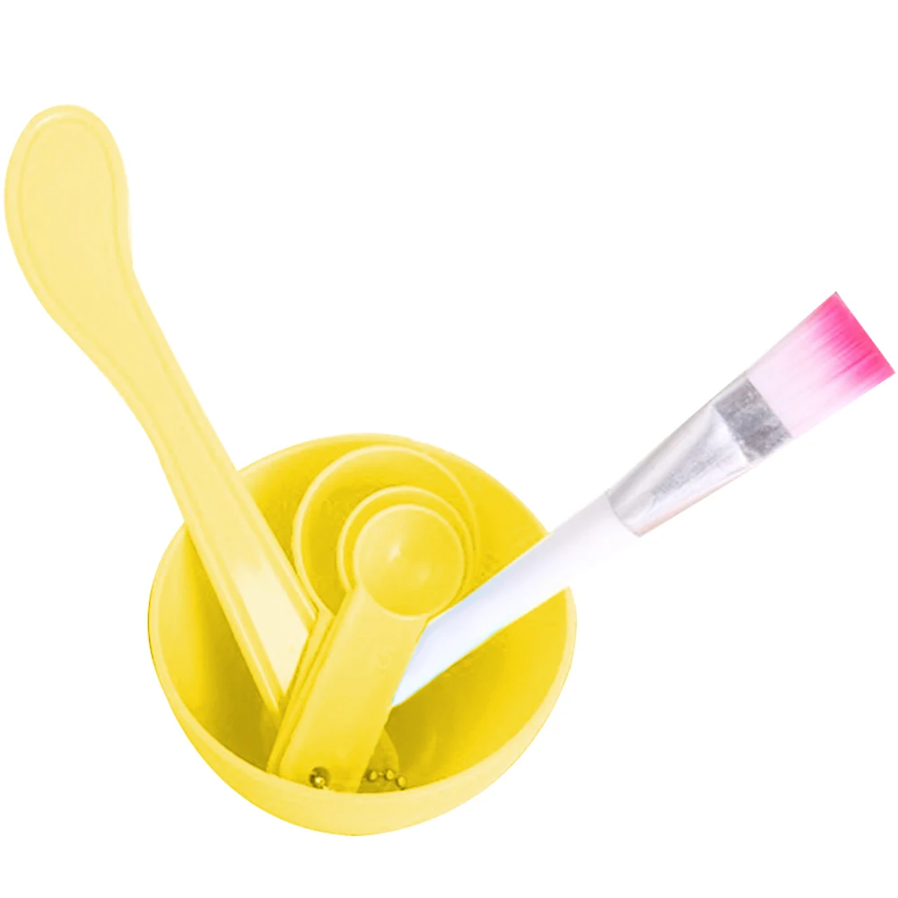 4 шт. DIY маска для лица чаша смешивания кисти ложка косметики циферблатом Красота