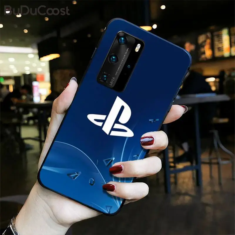 

Hot Game Console Playstation PS4 Phone Case For Huawei P30 P20 Mate 20 Pro Lite Smart Y9 Prime 2019