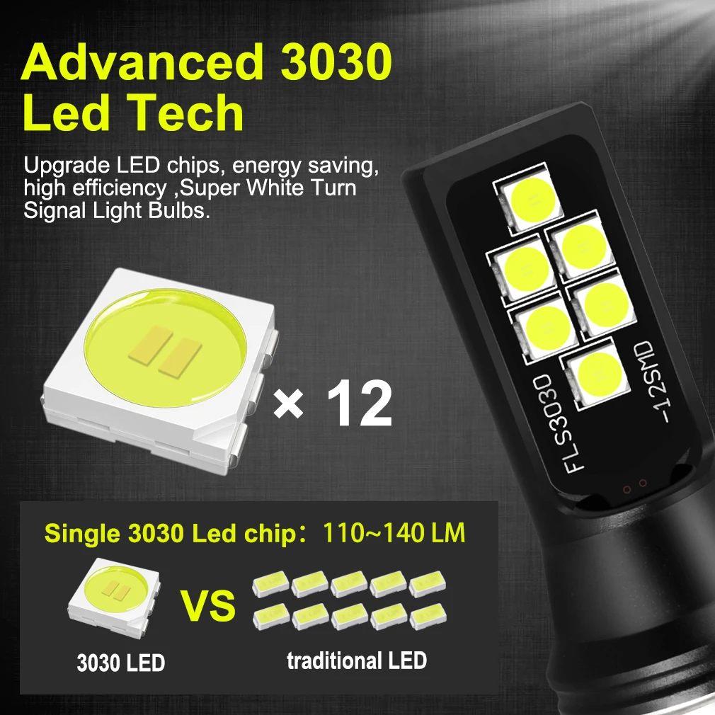Автомобильная лампа P21W P21/5W PY21W LED 1156 BA15S BAU15S 1157 BAY15D светодиодные лампы R5W R10W