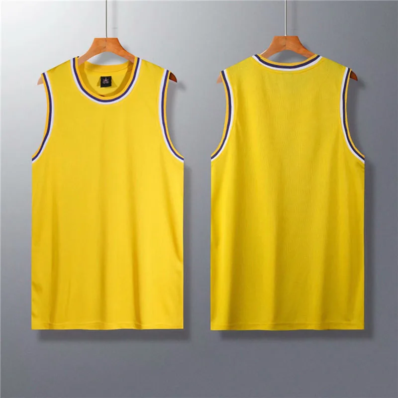 Индивидуальный баскетбольный жилет без рукавов Джерси сетчатый Быстросохнущий