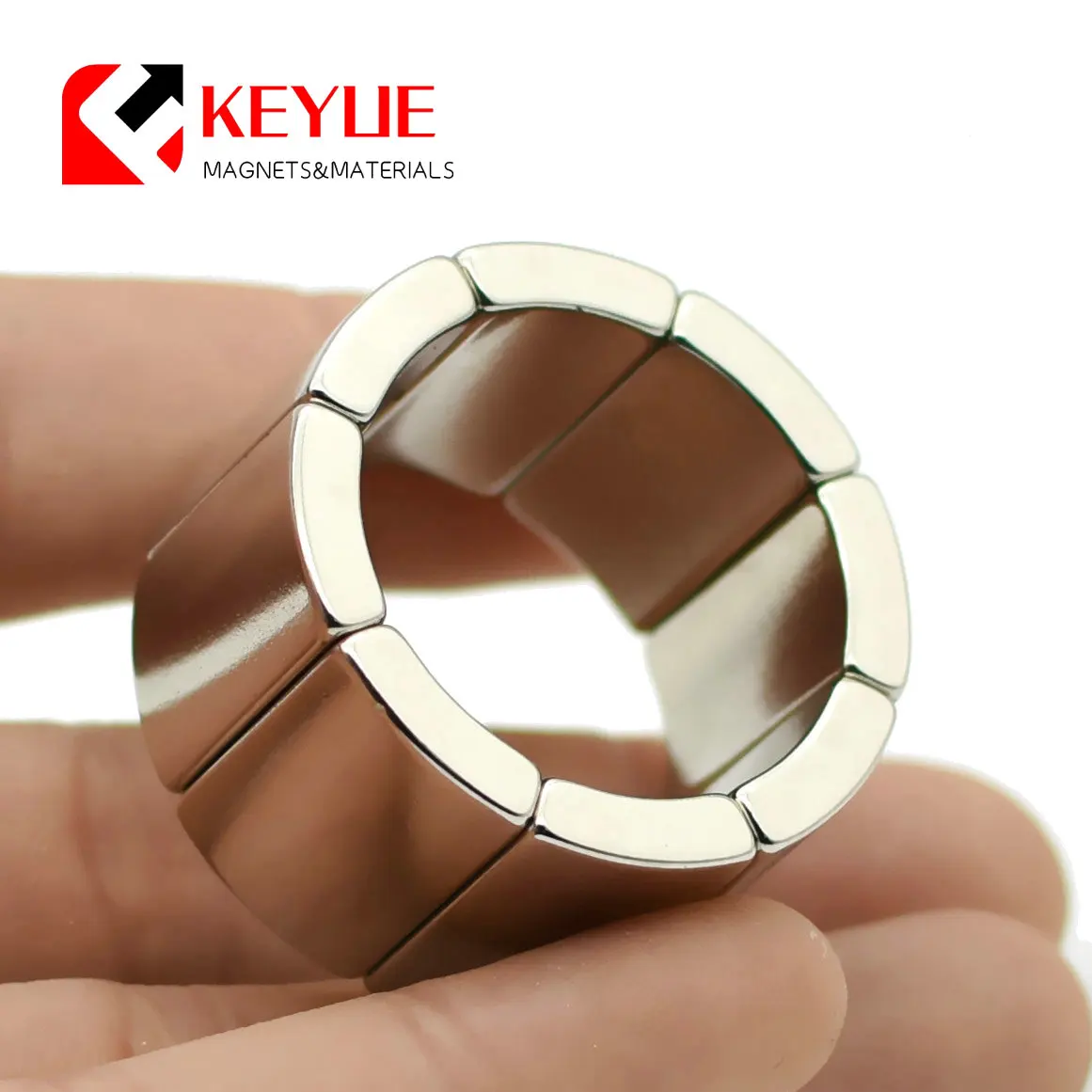 Магнит NdFeB Arc OR18xIR14x45deg.x20 мм N42H мощный моторный магнит для генераторов ветряных