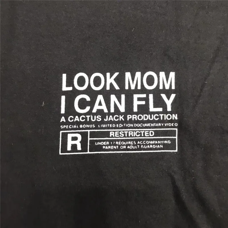 Футболка Travis Scott Look Mom i Can Fly персонализированная футболка Astroworld для мужчин и