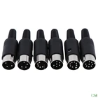 Штекерныйгнездовой разъем DIN, 345678 контактов, 1 шт.