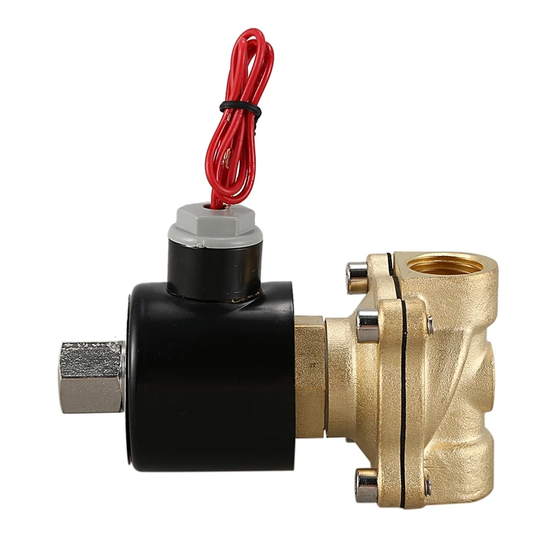 

Normally Open N/O Brass Electric Solenoid Valve 220V Pneumatic Valve for Water Oil Gas