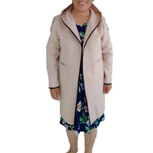 Осеннее Женское пальто, однотонное черное свободное повседневное длинное пальто с капюшоном и карманами, женские пальто, зимнее корейское пальто 2020