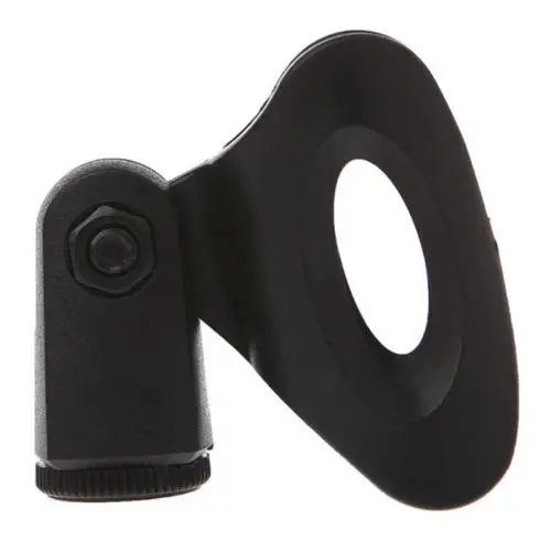 NEW U Clamp Mic Microphone Stand Accessory Flexible Plastic Clip Holder Mount |