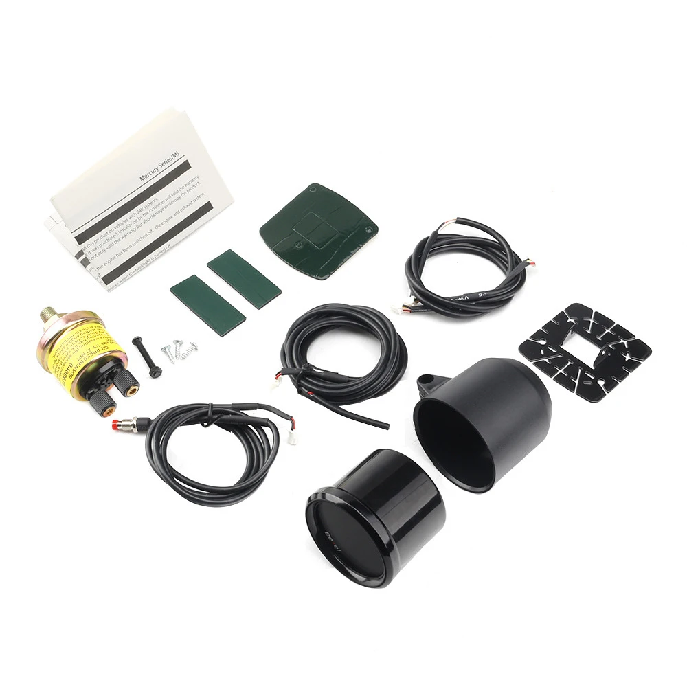 Универсальный автомобильный измеритель давления топлива 12 В цифровой