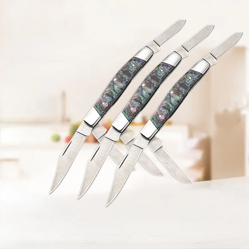 

Homir three-open pocket knife sharp knife folding knife portable outdoor survival multi-purpose knife Survival Tool Knife