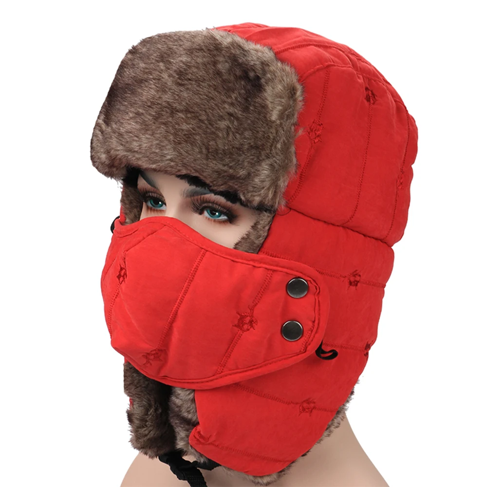 Зимняя шапка ветрозащитная для пеших прогулок охоты скалолазания катания на